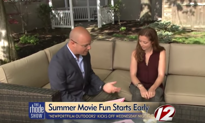 VIDEO: The Rhode Show: newportFILM Outdoors Kicks Off Wednesday Night