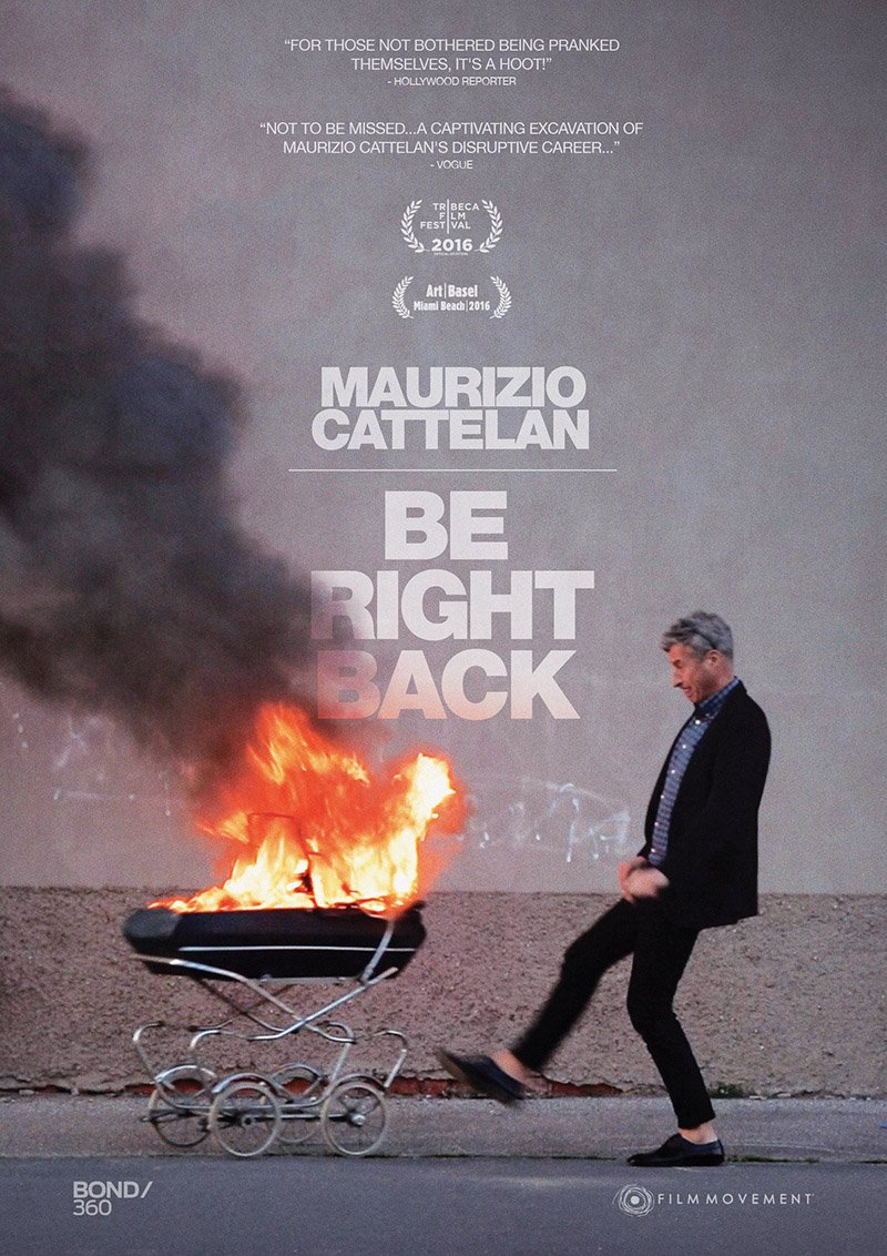 Maurizio Cattelan: Be Right Back