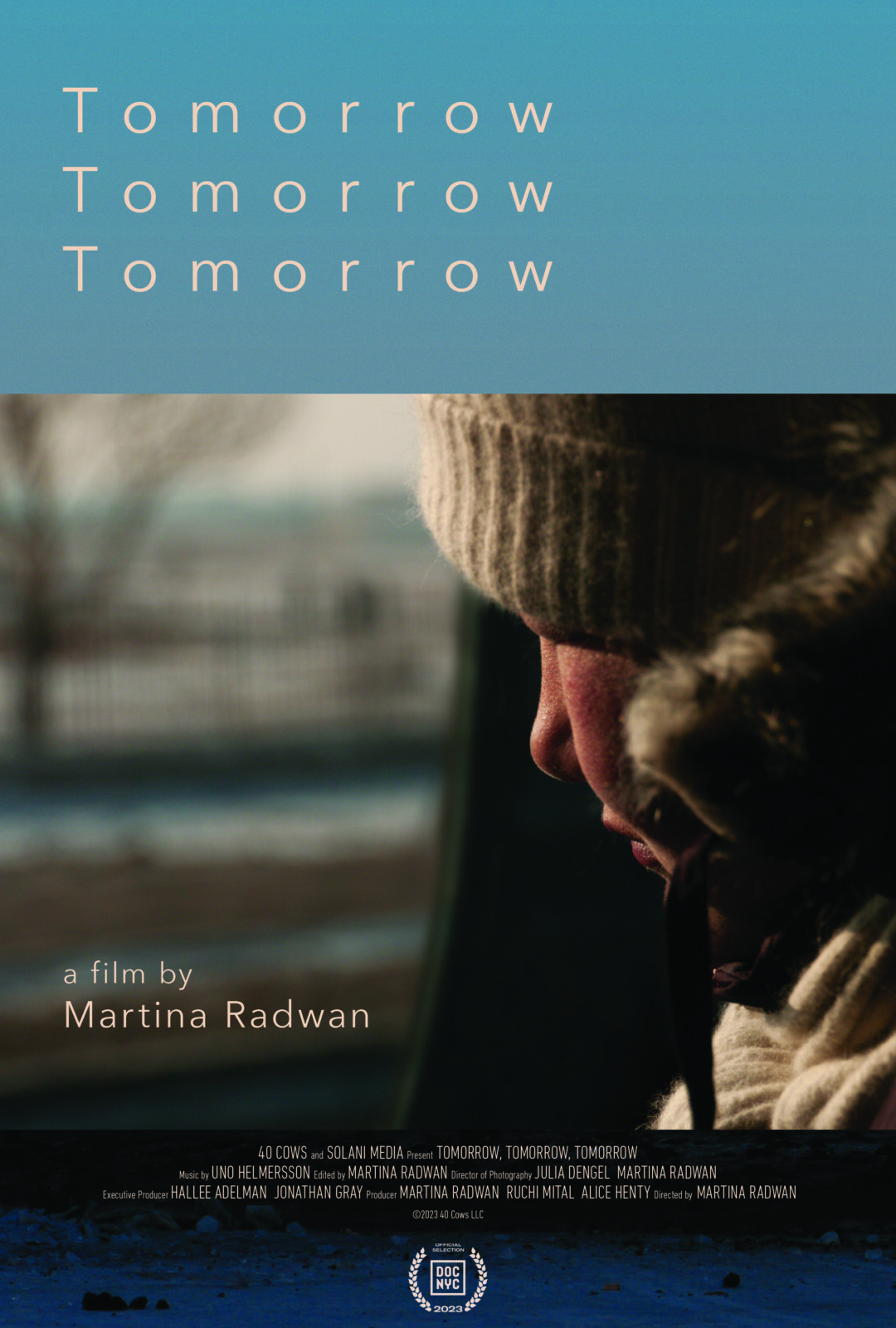 TOMORROW, TOMORROW, TOMORROW