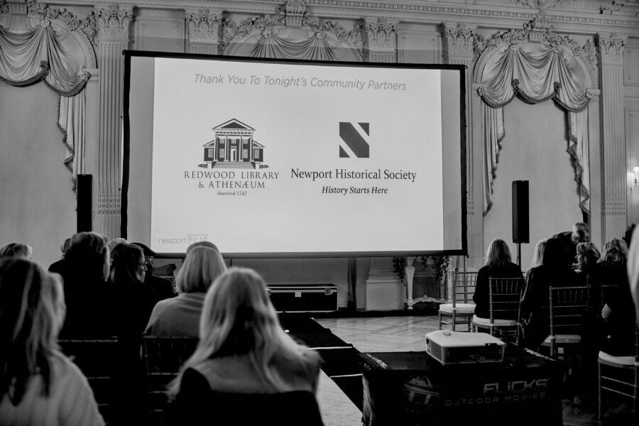 A newportFILM Event photographed by Cocoa and Co.