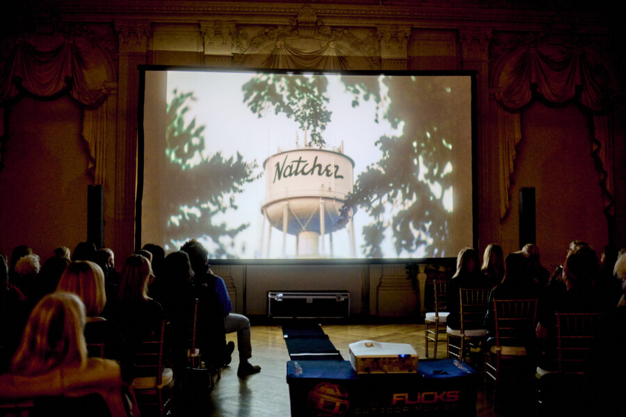 A newportFILM Event photographed by Cocoa and Co.