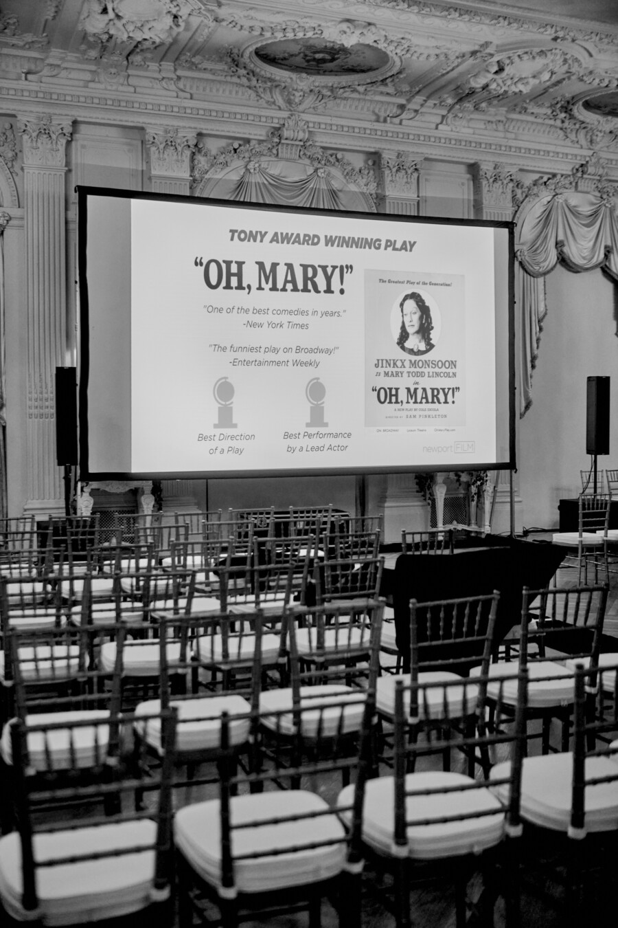 A newportFILM Event photographed by Cocoa and Co.